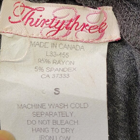 GREY rayon short skirt size S - Picture 8 of 8